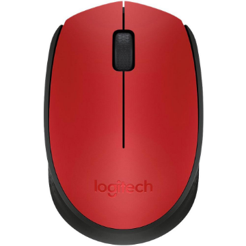 Imagem de MOUSE LOGITECH M170 SEM FIO RC/NANO VERMELHO