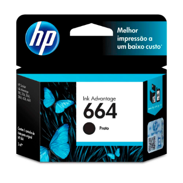 Imagem de CARTUCHO HP F6V29AB N 664 PRETO