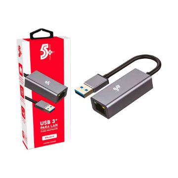 Imagem de CABO ADAPTADOR SANTANA USB 3.0 PARA LAN - 10/100/1000MBPS - 018-7549