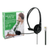 Imagem de HEADSET OFFICE P/ TELEFONE C/ CONECTOR RJ9 5+ - 015-0100