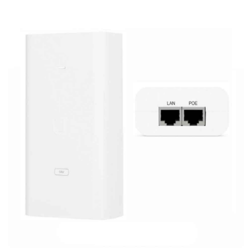 Imagem de FONTE INJETOR UBIQUITI POE PASSIVO POE-54V-80W-BR