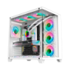 Imagem de GABINETE GAMER K-MEX GHOST SHARK WHITE ATX - CG-W2J1