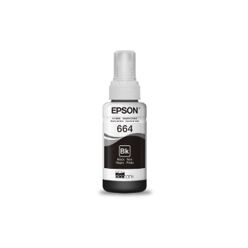 Imagem de GARRAFA/REFIL DE TINTA EPSON T664120-AL PRETO P/ L365 L375 L565 L575 L1300 L120 L380 L395 L396