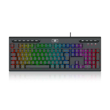 Imagem de TECLADO REDRAGON MEMBRANA GAMER ADITYA RGB K513-RGB PT