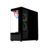 Imagem de GABINETE GAMER C3TECH AQUARIUS MT-G850BK SEM FONTE PRETO