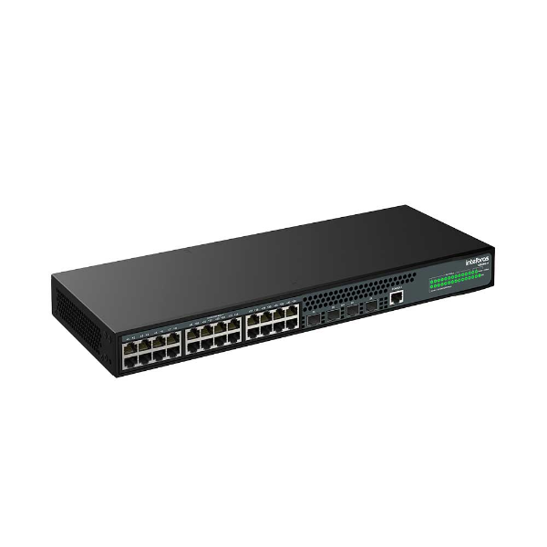 Imagem de SWITCH INTELBRAS GERENCIAVEL 24 PORTAS GIGABIT E 4 PORTAS SFP UPLINK S2328G-A - 4760106