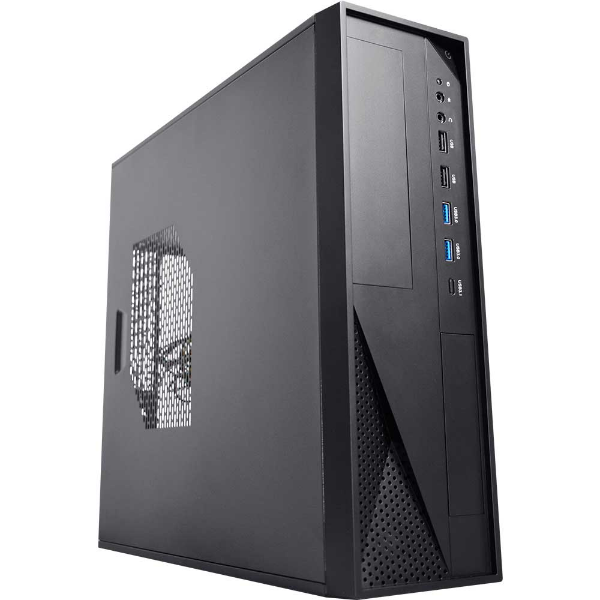 Imagem de GABINETE K-MEX SLIM MICRO ATX GM-01TD USB 2.0/3.0 C/FONTE PS-200- GM01TDXM0010B0X