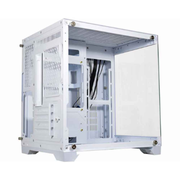 Imagem de GABINETE GAMER K-MEX SPACE AQUA WHITE - CG-W1KN - MICRO ATX