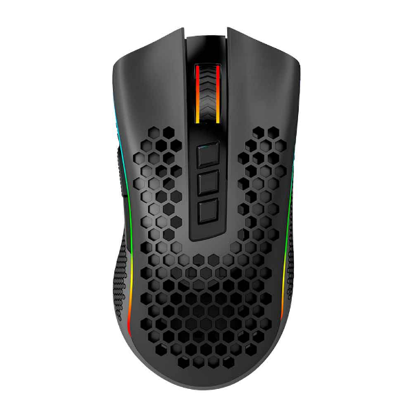 Imagem de MOUSE GAMER REDRAGON STORM PRO RGB SEM FIO PRETO M808-KS