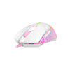 Imagem de MOUSE GAMER REDRAGON CENTROPHORUS RGB BRANCO COM ROSA M601WP-RGB