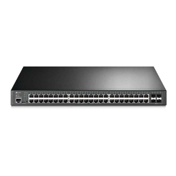 Imagem de SWITCH GERENCIAVEL GIGABIT JETSTREAM L2+ 48 PORTAS POE+ E 4 SLOTS SFP TP-LINK TL-SG3452P