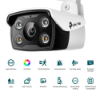 Imagem de CAMERA IP BULLET VIGI C340(4MM) PAN/TILT TPLINK 4MP FULL-COLOR TPN0396