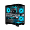 Imagem de GABINETE GAMER K-MEX AQUARIO CG-01F9 MICRO POSEIDON PRETO MICRO ATX SEM COOLER