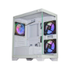 Imagem de GABINETE GAMER K-MEX AQUARIO CG-W1F9 MICRO POSEIDON BRANCO MICRO ATX SEM COOLER