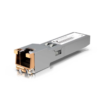 Imagem de MODULO UBIQUITI MINI GBIC/SFP+  10GB PARA RJ45 GIGABIT UACC-CM-RJ45-MG (1 - PACK)