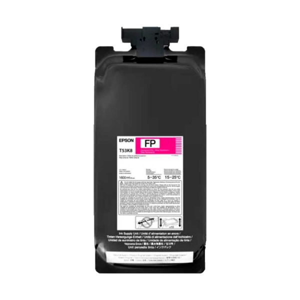 Imagem de TINTA EPSON SUBLIMATICA ULTRACHROME T53K820 ROSA FLUORESCENTE 1.6L -  F6470H / F9570H