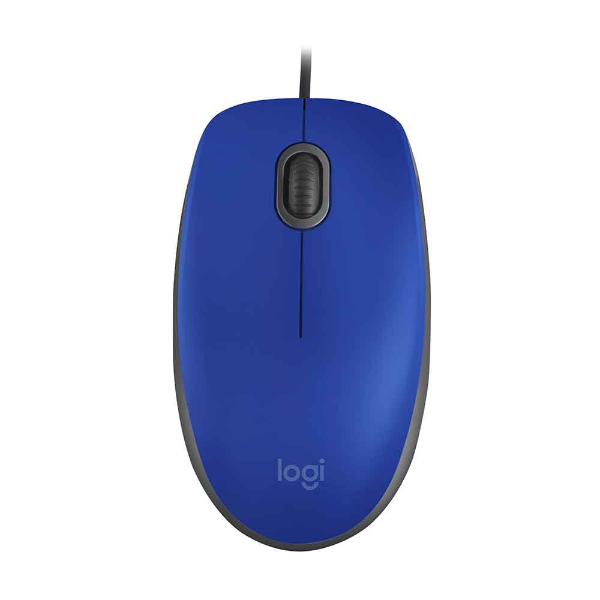 Imagem de MOUSE LOGITECH M110 SILENT BLUE C/ FIO - 910-006662