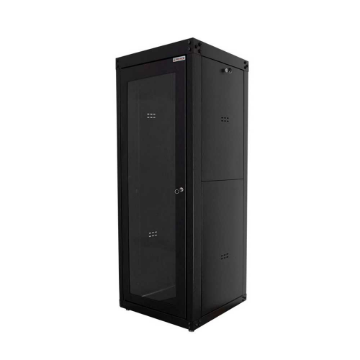 Imagem de RACK PADRAO 19" 28U X 570MM PRETO PISO VISOR DE ACRILICO GFORCE 451