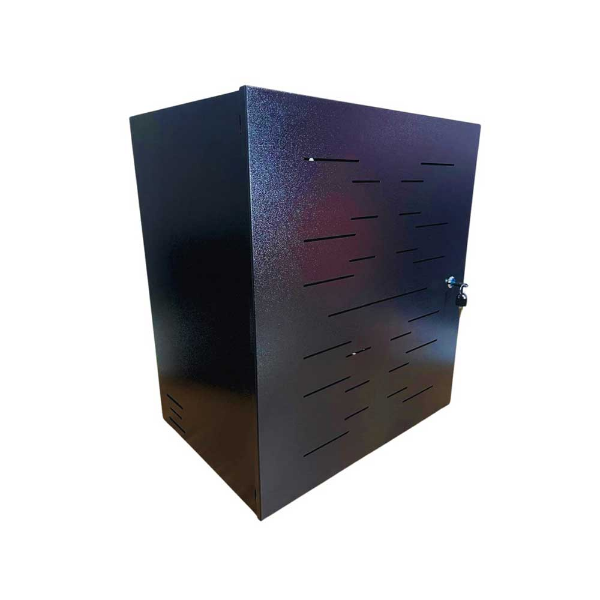 Imagem de RACK PADRAO 19" 12U X 350MM PRETO PORTA PERFURADA GFORCE 1174