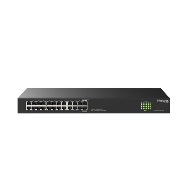 Imagem de SWITCH INTELBRAS 24 PORTAS GIGABIT S1124G - 4760115