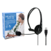 Imagem de HEADSET OFFICE P/ TELEFONE E COMPUTADOR USB 5+ - 015-0101