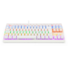 Imagem de TECLADO REDRAGON MECANICO GAMER DARK AVENGER BRANCO SWITCH AZUL K568W-R (PT-BLUE)