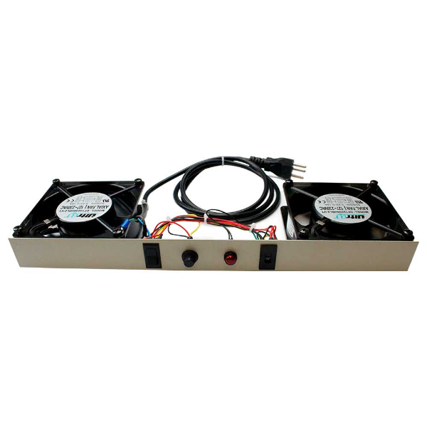 Imagem de CONJUNTO FIBRACEM DUPLO DE VENTILADORES/COOLER PARA RACK OUTDOOR - AR0120S00001000