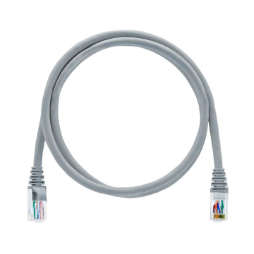 Imagem de PATCH CORD U/UTP FURUKAWA SOHOPLUS CAT5E CMX T568A/B 0.5M CINZA CERTIFICADO