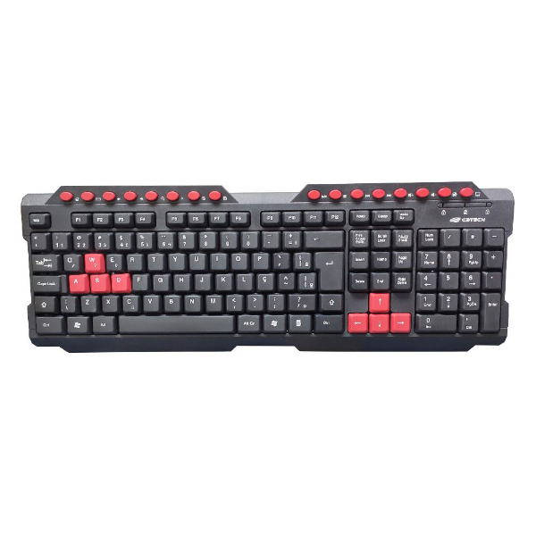 Imagem de TECLADO C3TECH GAMER KG-10BK USB PTO