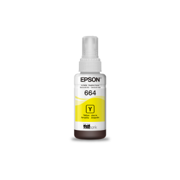 Imagem de GARRAFA/REFIL DE TINTA EPSON T664420-AL AMARELO P/ L365 L375 L565 L575 L1300 L120 L380 L395 L396