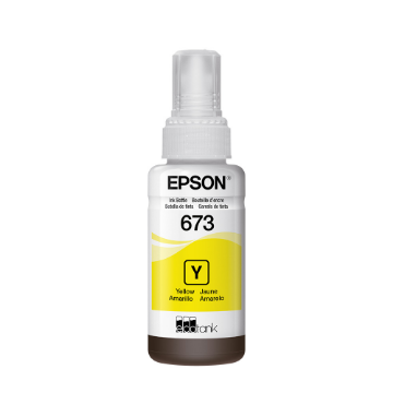 Imagem de GARRAFA/REFIL DE TINTA EPSON T673420-AL AMARELO P/ L800 L805 L1800