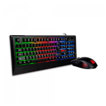 Imagem de KIT MOUSE E TECLADO THERMALTAKE CHALLENGER CM-CHC-WLXXPL-PB