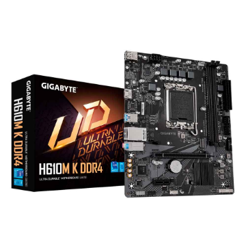 Imagem de PLACA MAE (INTEL) GIGABYTE H610M K DDR4 2.0 LGA1700 12° 13° E 14° GERACAO