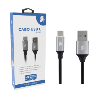 Imagem de CABO USB C PARA USB - 2.0 - 1,2M 5+ - 018-0202