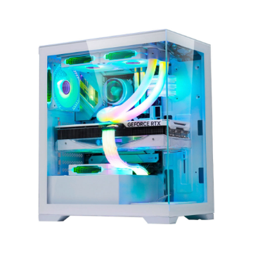 Imagem de GABINETE GAMER K-MEX AQUARIO POSEIDON ATX WHITE W1G4