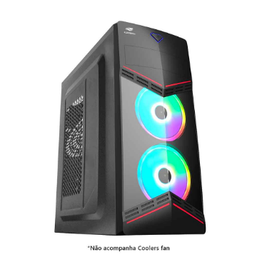 Imagem de GABINETE GAMER C3TECH MT-G90BK S/FONTE