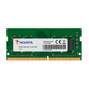 Imagem de MEMORIA ADATA 16GB DDR4 3200MHZ 1.2V - NOTEBOOK - AD4S320016G22-SGN