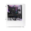 Imagem de GABINETE GAMER THERMALTAKE S200TG ARGB MID T. TGLASS SNOW C/ FONTE  650W - CA-3X2-65M6WZ-00