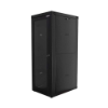 Imagem de RACK PADRAO 19" 40U X 770MM PRETO PISO VISOR DE ACRILICO GFORCE 411