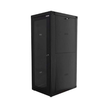 Imagem de RACK PADRAO 19" 40U X 770MM PRETO PISO VISOR DE ACRILICO GFORCE 411