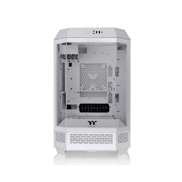 Imagem de GABINETE GAMER THERMALTAKE THE TOWER 300 SNOW C/ 2 FANS 140MM - CA-1Y4-00S6WN-00