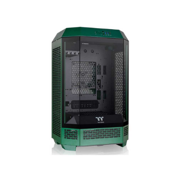 Imagem de GABINETE GAMER THERMALTAKE THE TOWER 300 RACING GREEN C/ 2 FANS 140MM - CA-1Y4-00SCWN-00