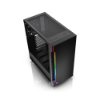 Imagem de GABINETE GAMER THERMALTAKE H200 TG RGB BLACK C/ FAN 120MM - CA-1M3-00M1WN-00