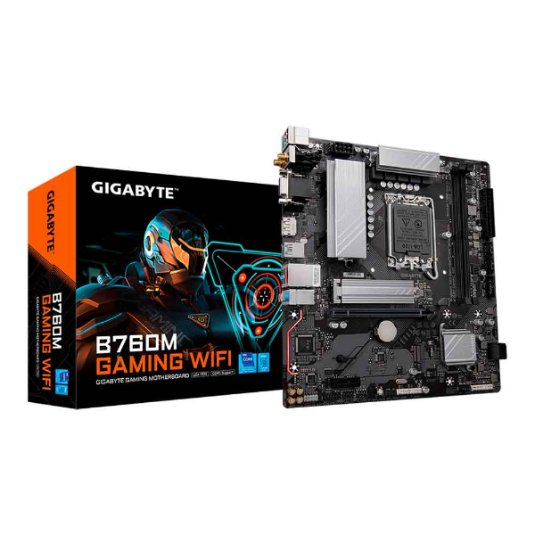 Imagem de PLACA MAE (INTEL) GIGABYTE B760M GAMING WIFI 1.4 DDR5 LGA1700 12° 13° E 14° GERACAO