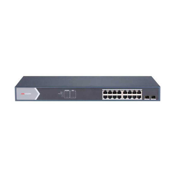 Imagem de SWITCH POE DS-3E1518P-SI GERENCIAVEL 18 PORTAS HIKVISION