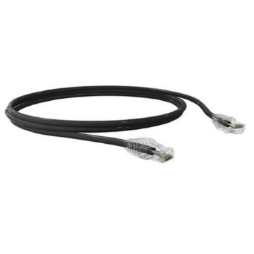 Imagem de PATCH CORD U/UTP FURUKAWA SOHOPLUS CAT5E CMX T568A/B 1.5M PRETO CERTIFICADO