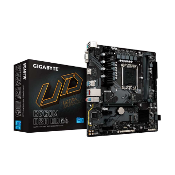 Imagem de PLACA MAE (INTEL) GIGABYTE B760M D2H DDR4 1.0 LGA1700 12° 13° E 14° GERACAO