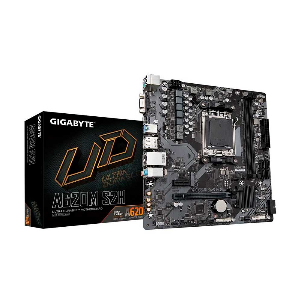 Imagem de PLACA MAE (AMD) GIGABYTE A620M S2H 1.2 DDR5 AM5