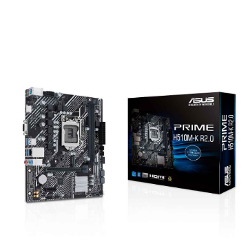 Imagem de PLACA MAE (INTEL) ASUS PRIME H510M-K R2.0 DDR4 LGA1200 10° E 11° GERACAO