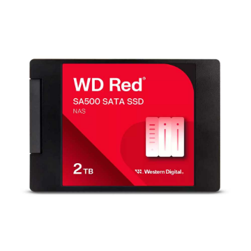 Imagem de SSD WD RED SA500 2TB 2,5" 7MM SATA 3  PARA SERVIDOR-WDS200T2R0A